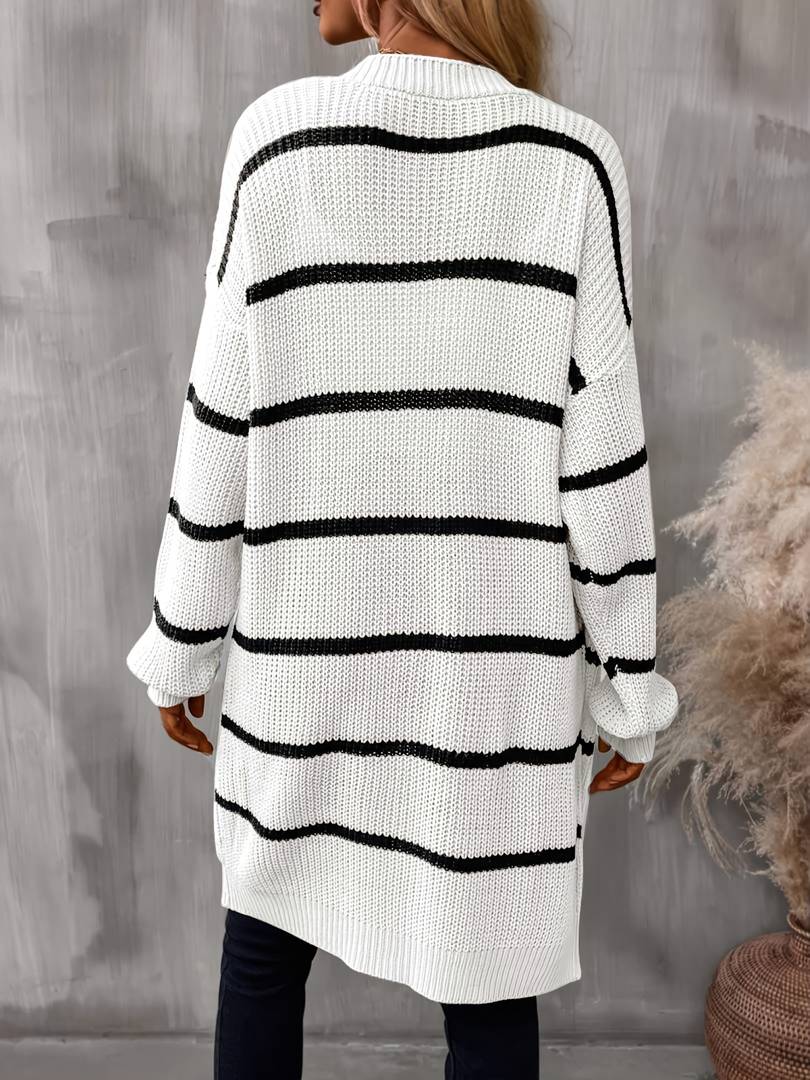 Strickjacke mit offenen Schultern Damenmode