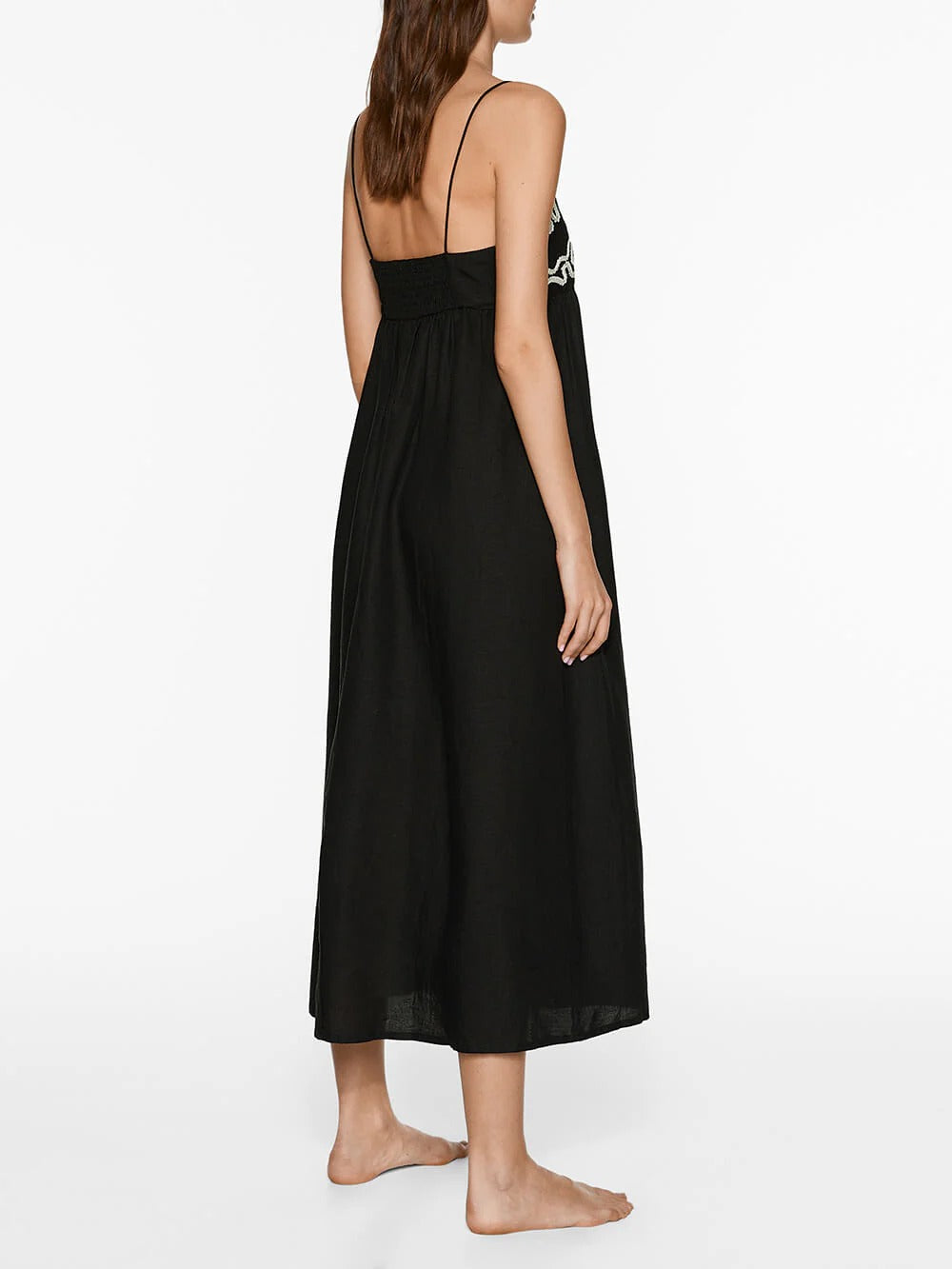 Damen Maxikleid Elegantes Besticktes Design für Sommer - Sophie-3