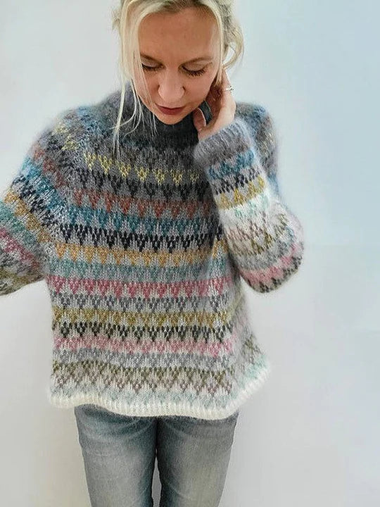 Damen Pullover | Lockerer Schnitt | Weiches, atmungsaktives Material