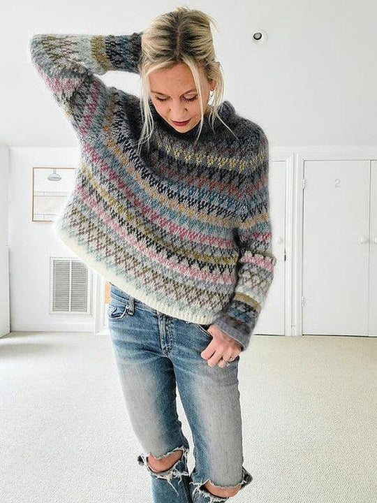 Damen Pullover | Lockerer Schnitt | Weiches, atmungsaktives Material