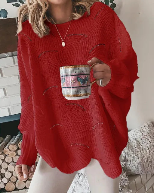 Elodie - Sweatshirt mit ausgehöhlten Ecken