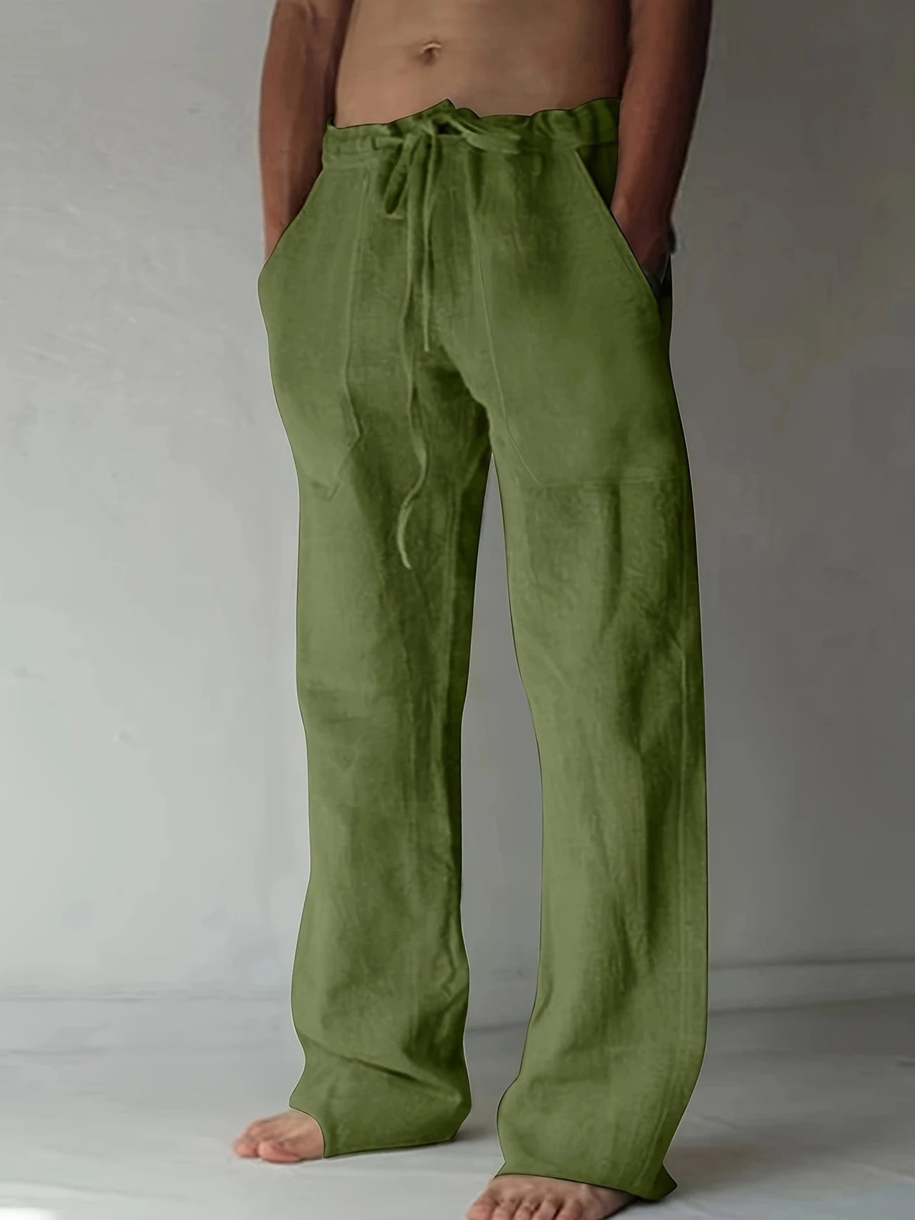 Herren Baggy Hose aus Leinen - Arthur