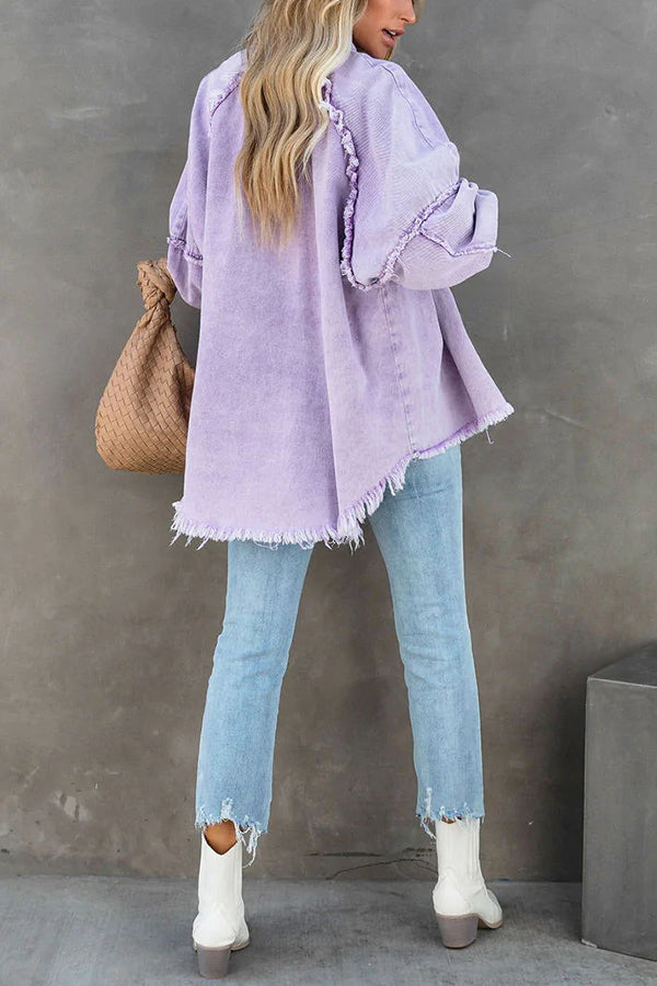 Alyssa - Stylische Jeansjacke mit Taschen