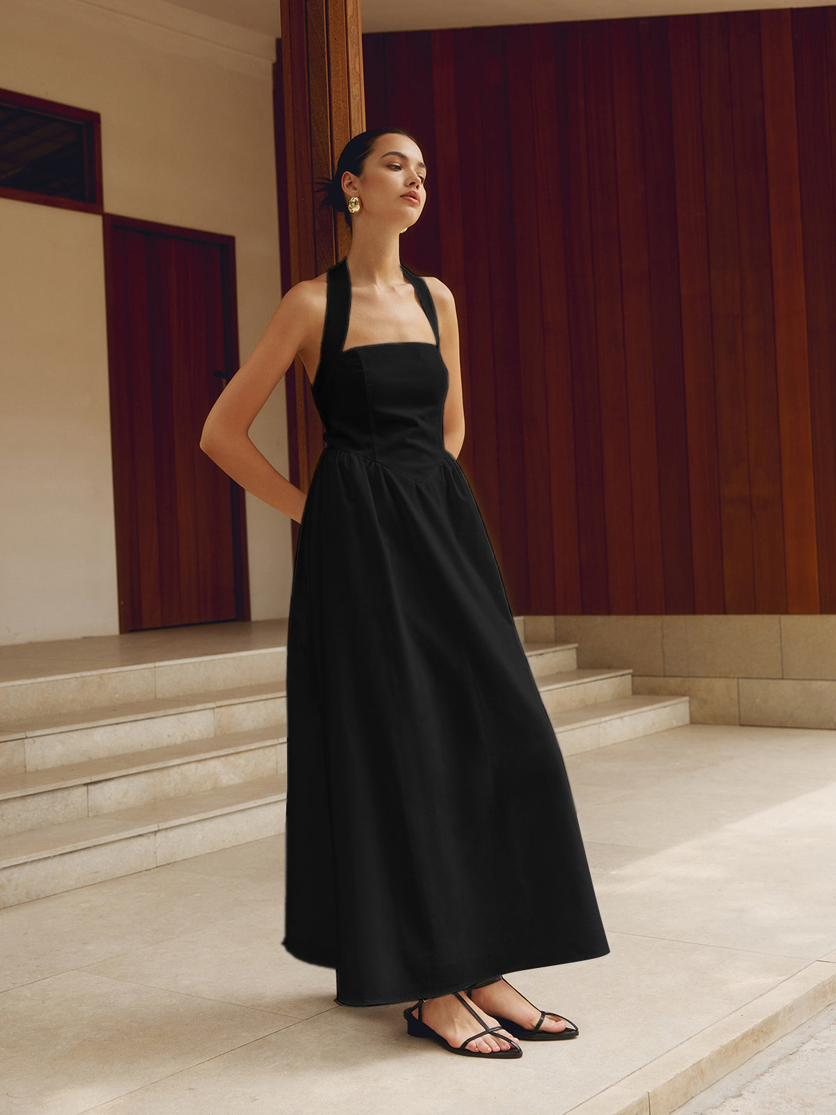 Variant image for Damen Maxikleid Elegantes Design für Sommerliche Anlässe - Sophie-5