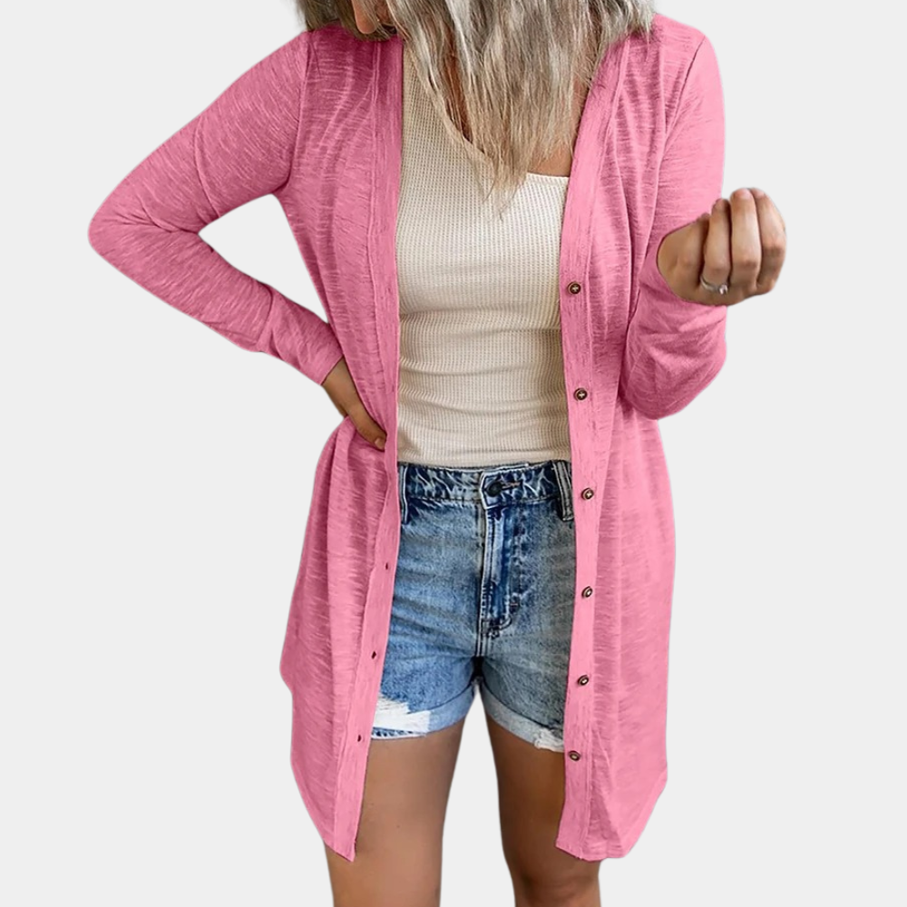 Leichte Damenstrickjacke für lässige und elegante Outfits - Lozenda