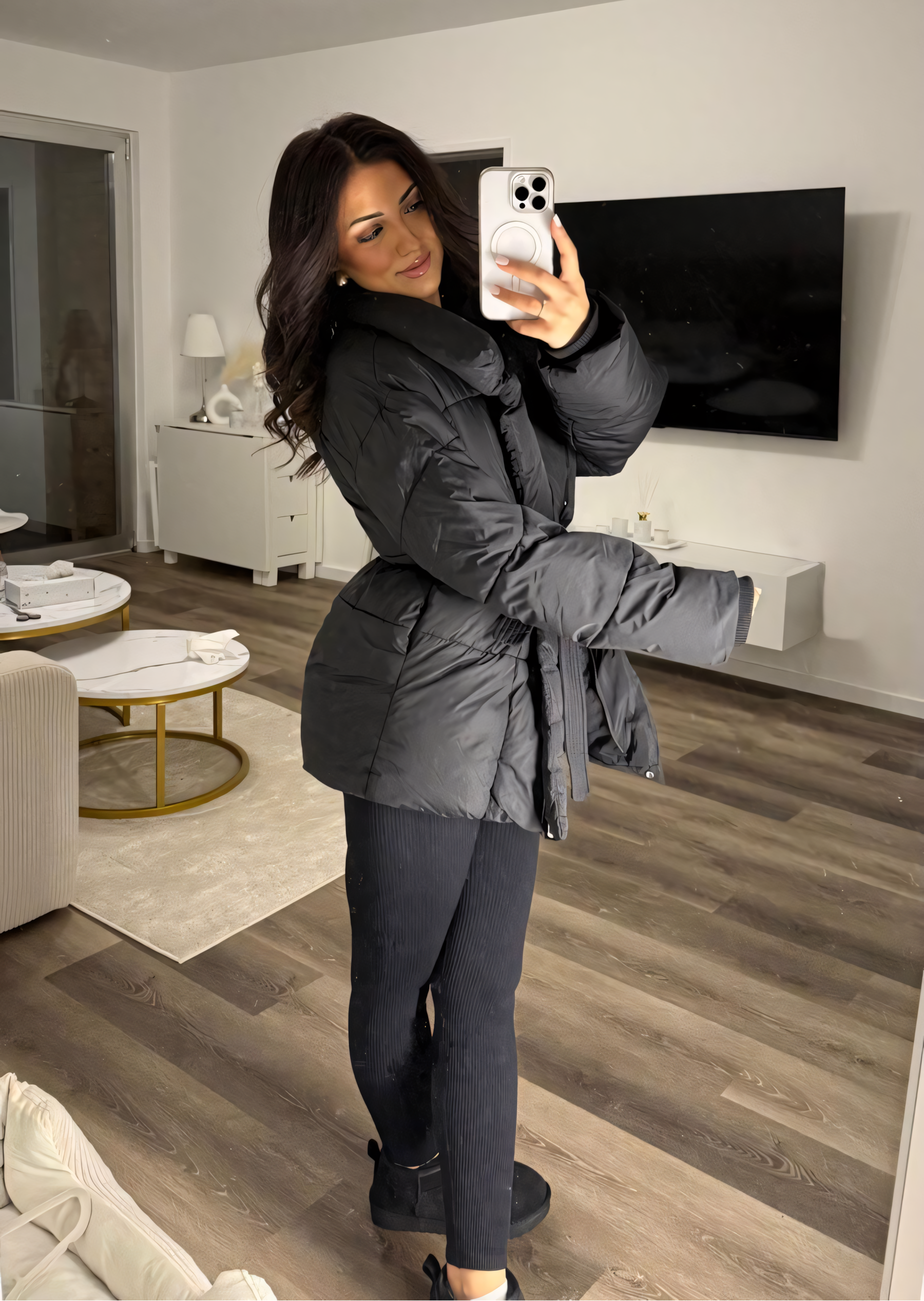 Damen-Baumwolljacke mit Stehkragen 2