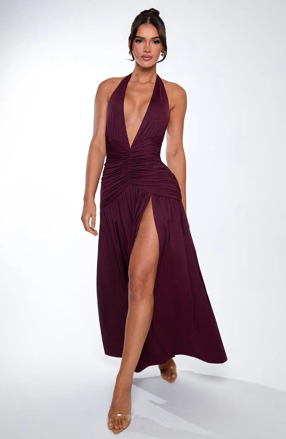Damen Elegantes Maxi Kleid - Ada