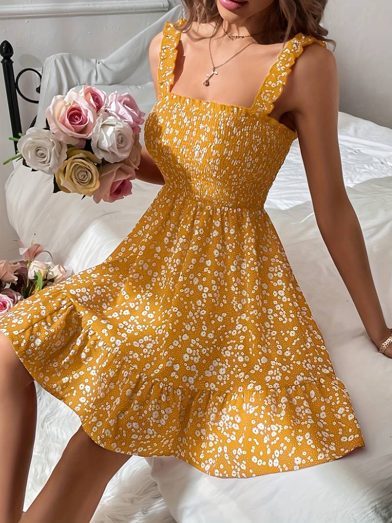 Damen Sommer Tank Mini Kleid - Aurora