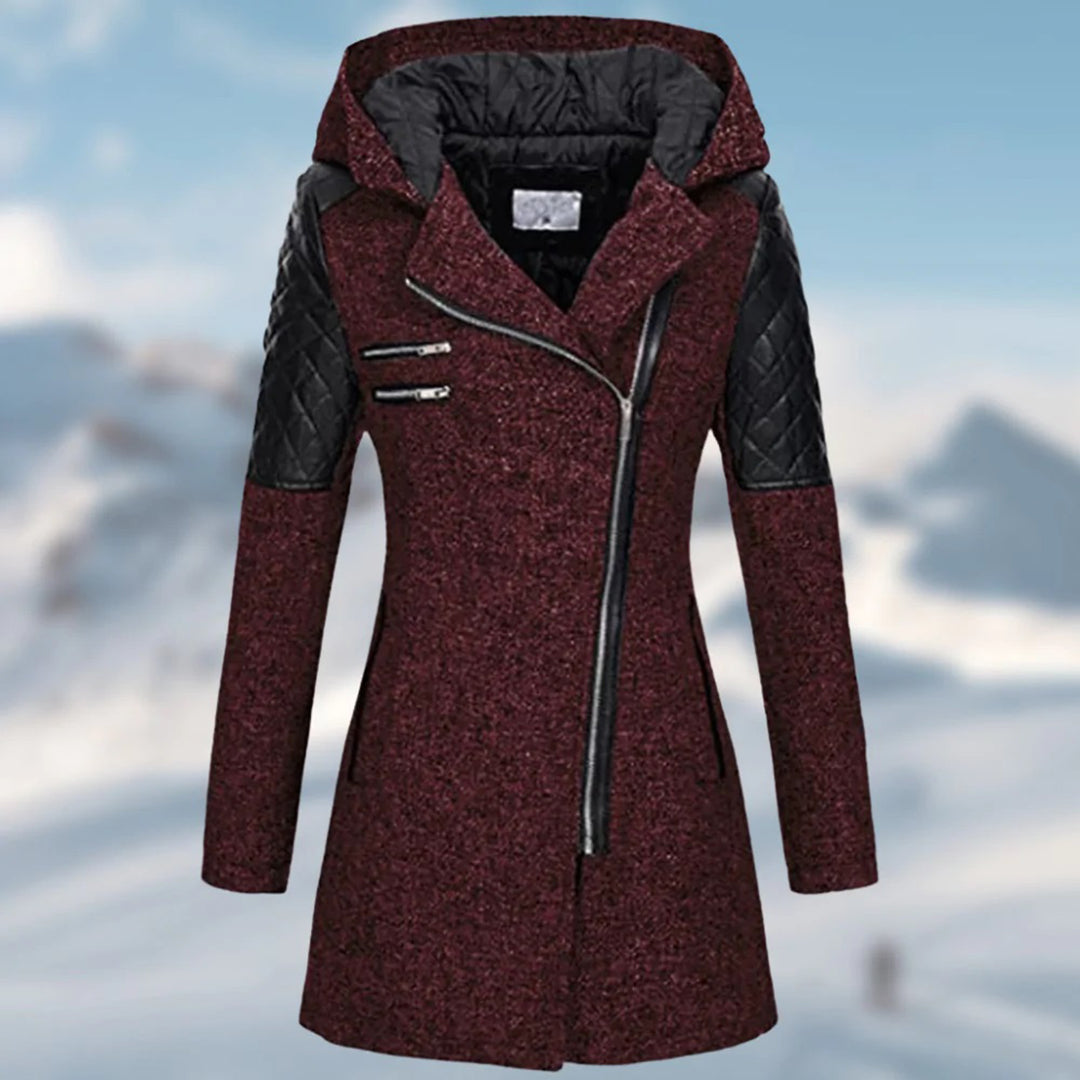 Damen Warme Kapuzenjacke | Winter 3
