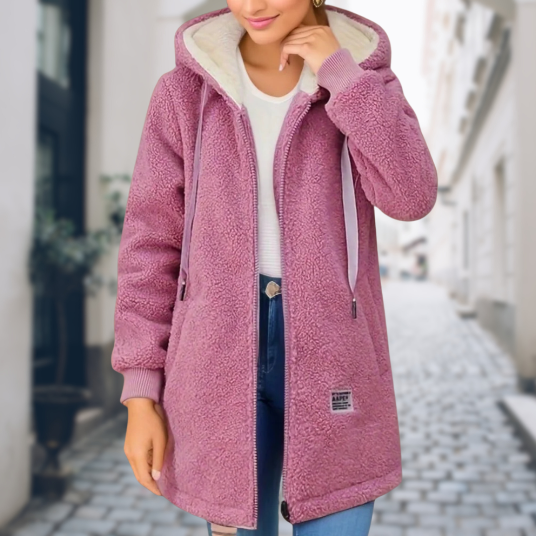 Damen Winter-Jacke mit Fleece-Futter | Warm & Kuschelig 2