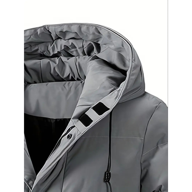 Daunenjacke Herren | Lange Pufferjacke | Winterjacke Herren 6