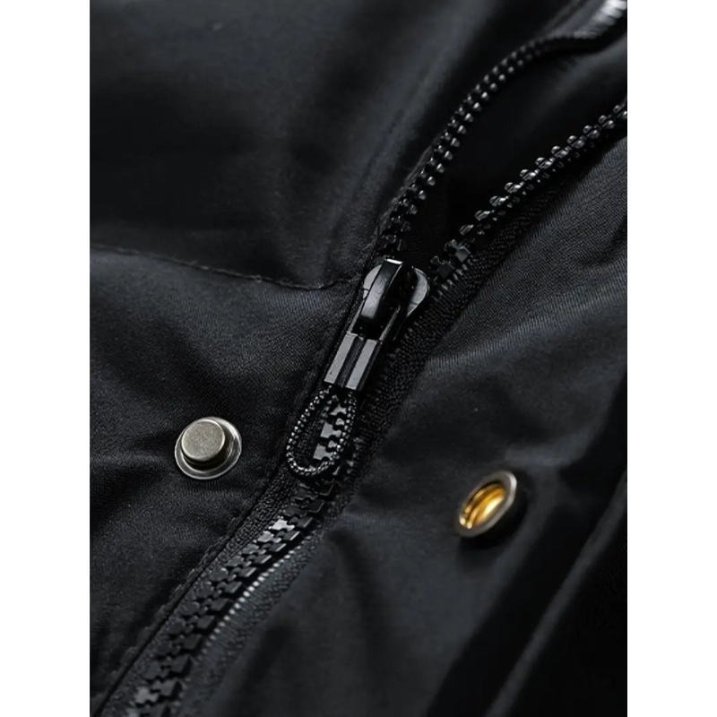 Daunenjacke Herren | Lange Pufferjacke | Winterjacke Herren 7