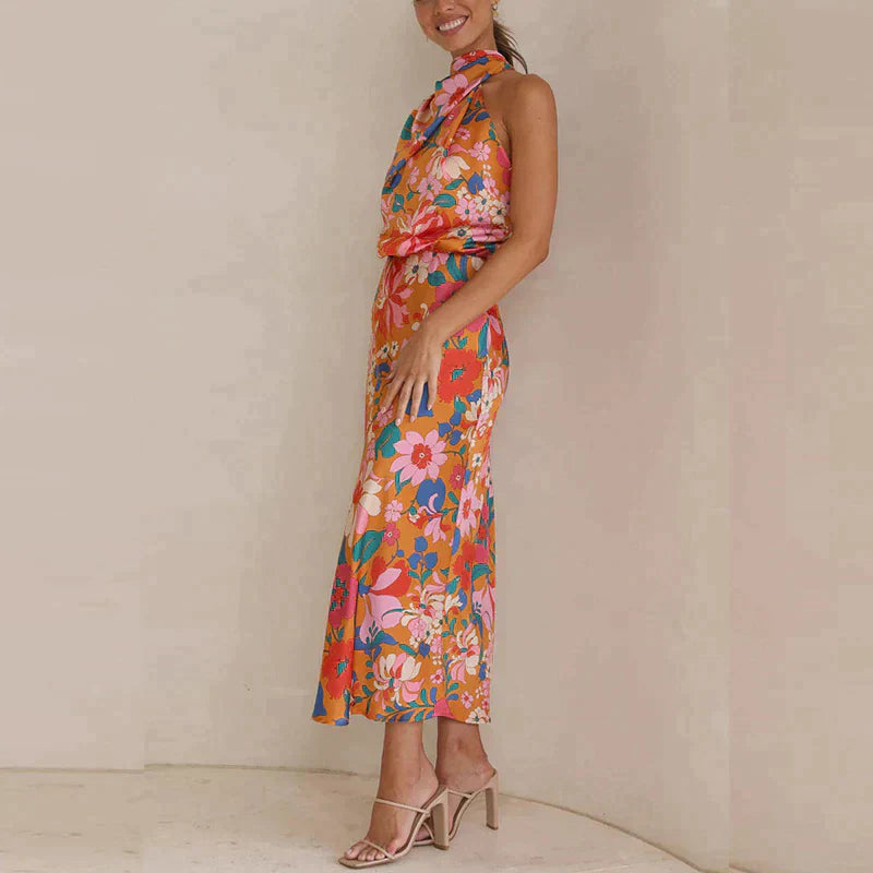 Damen Ärmelloses Kleid Elegante Figurbetonte Silhouette - Veronica-3