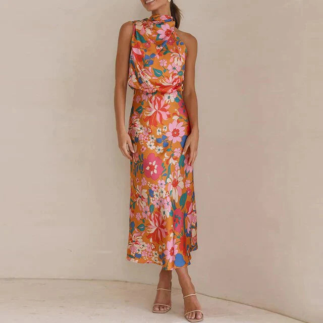 Variant image for Damen Ärmelloses Kleid Elegante Figurbetonte Silhouette - Veronica-1