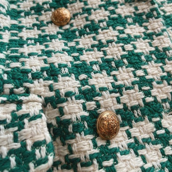 Lina - Luxuriöser Blazer mit Taschen und Knopfleiste