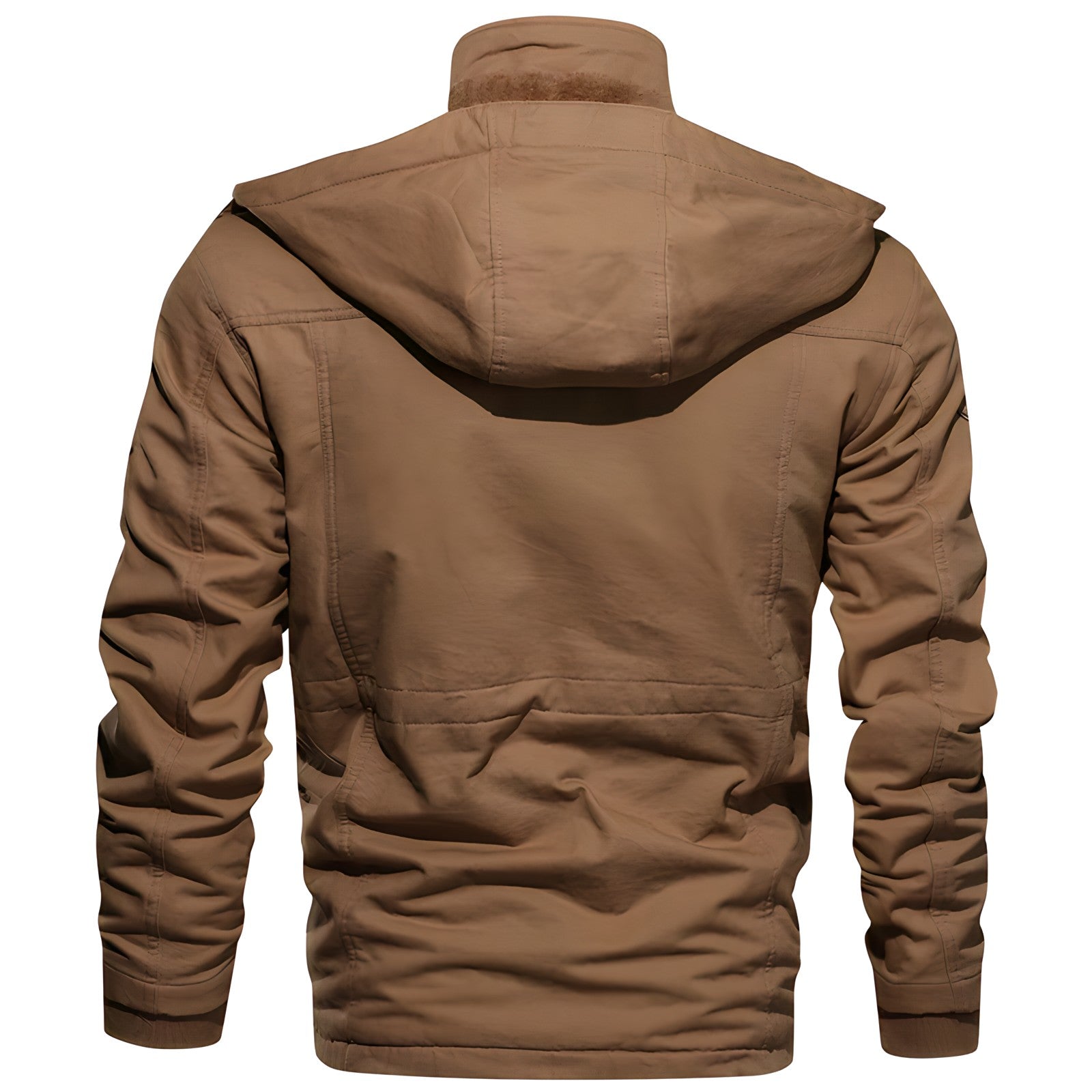 Militärjacke mit mehreren Taschen 4