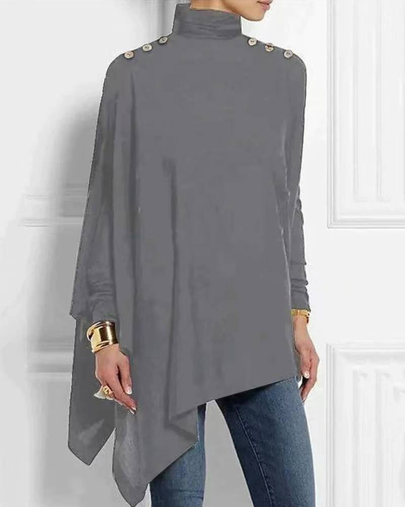 Stylisches asymmetrisches Damen-Top