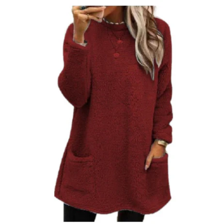 Gretchenal - Eleganter Langstrickpullover für Frauen