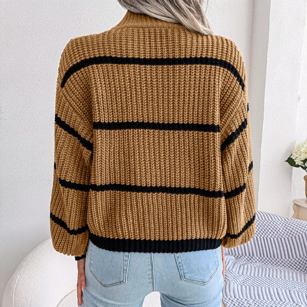 Eliane | Lässiger und eleganter Rollkragenpullover