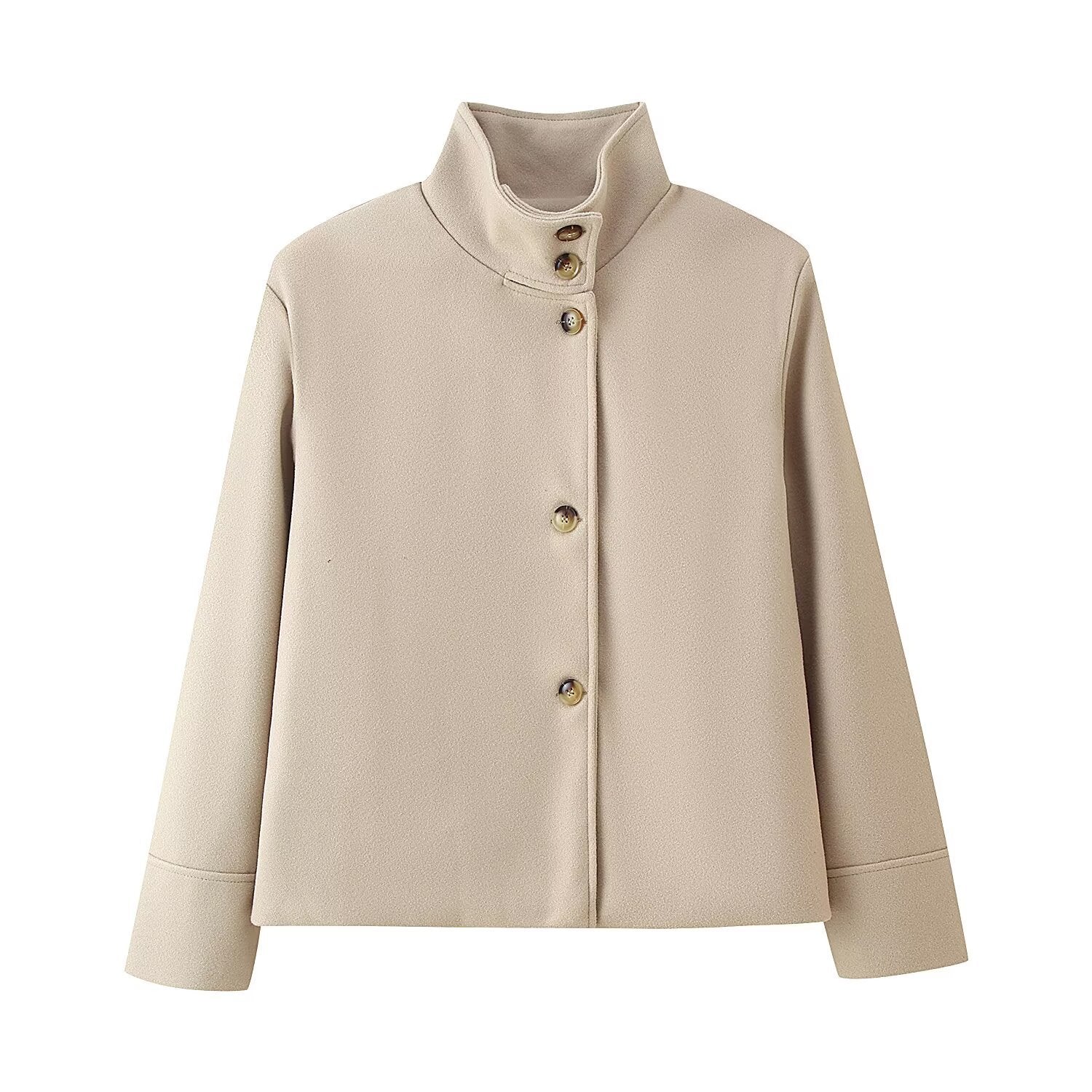 Übergangsjacke Damen | Jacke Damen | Stehkragen für eleganten Schutz