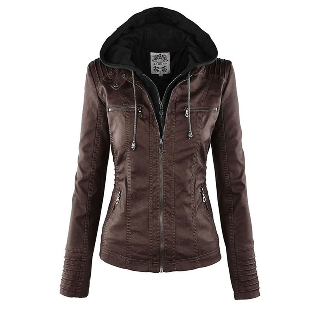 Wetterfester Damen jacke mit Kapuze 9