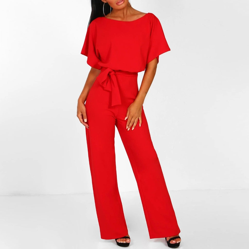 Damen Jumpsuit | Schlicht & Elegant | Figurbetonter Schnitt | Weiche Stoffmischung
