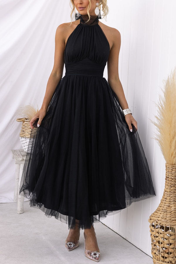 Variant image for Damen Maxi Kleid Elegante Fließende Silhouette - Fanny-5
