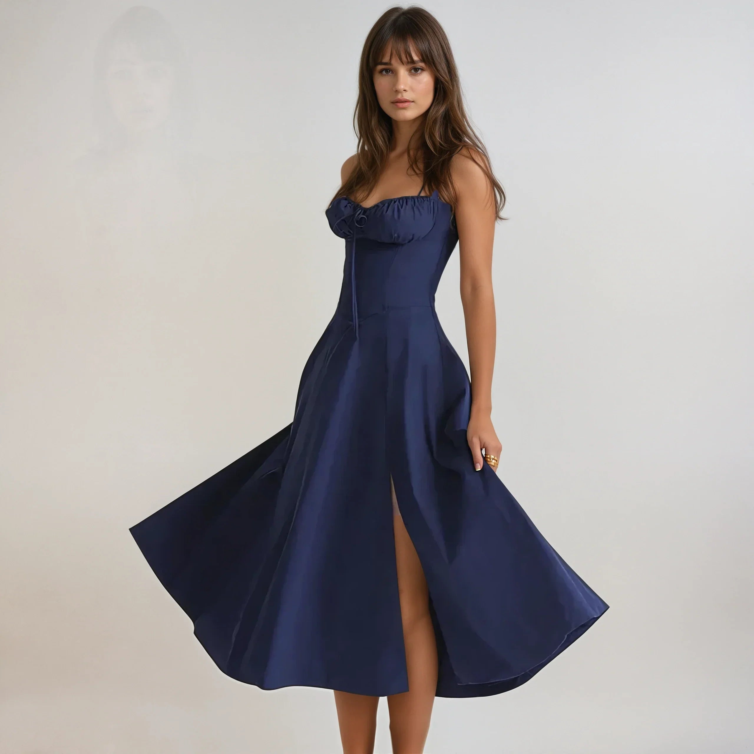 Variant image for Damen Korsettkleid Elegante Silhouette mit Schnürung - Festliches Kleid für Hochzeitsgast - Catherine-17