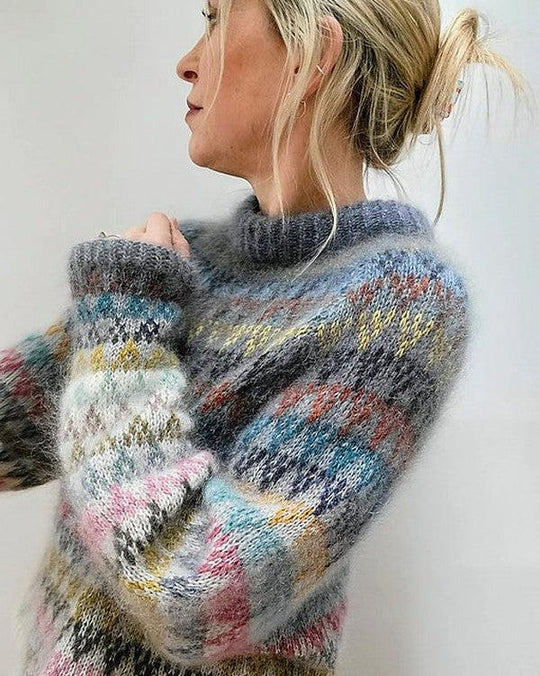 Damen Pullover | Lockerer Schnitt | Weiches, atmungsaktives Material