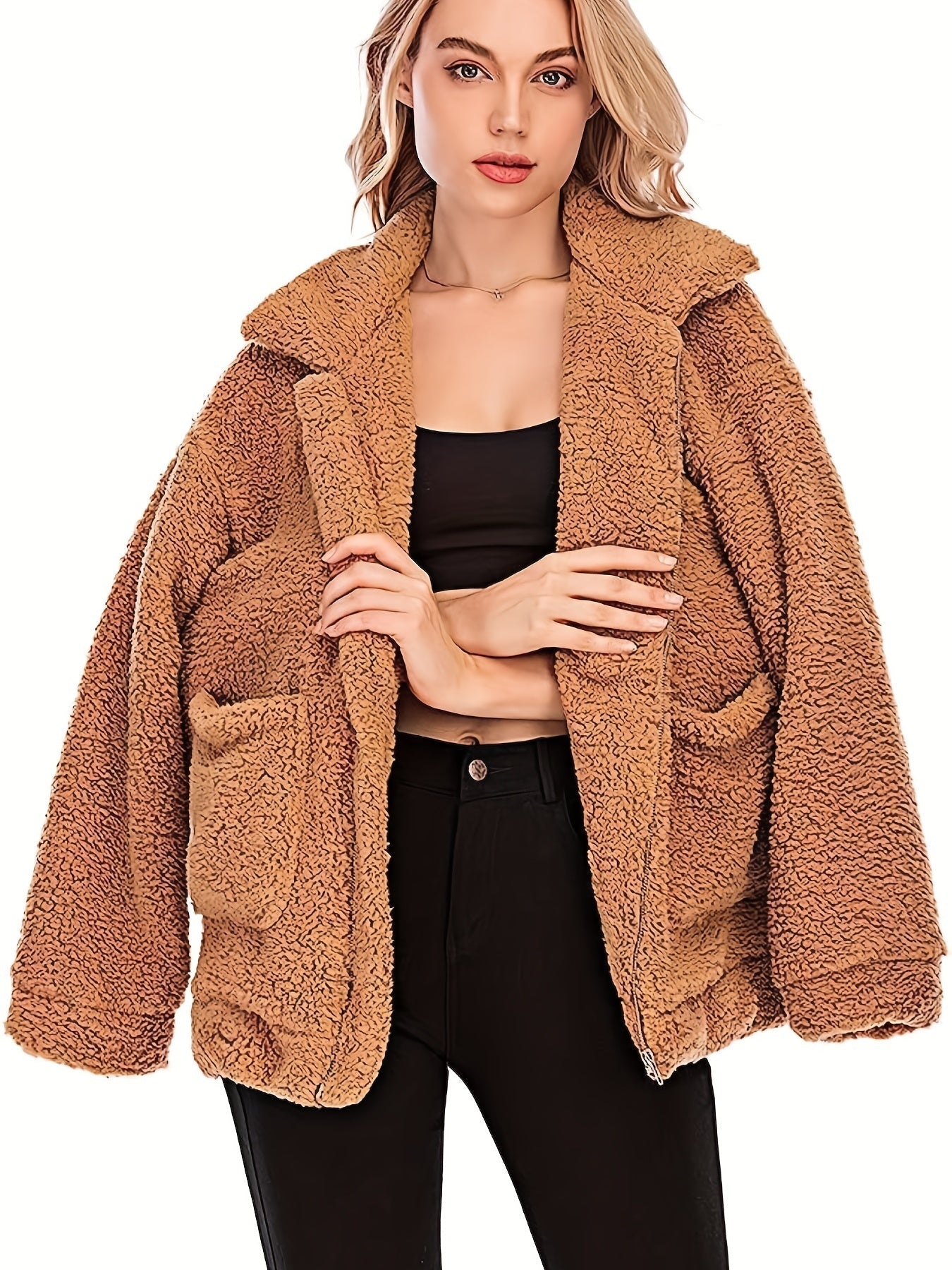 Trista - Teddyjacke für Damen