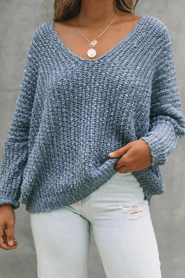 Vienna - Modischer weißer Pullover mit hohler Silhouette