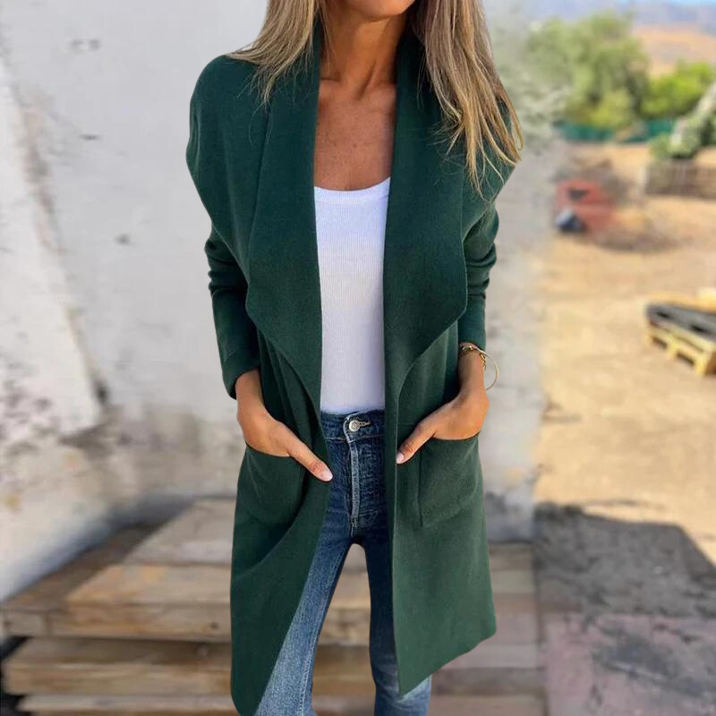 Women Jacket Casual Long Sleeve Oversized Coats Winter Outwear With Pocket - sotib olish Women Jacket Casual Long Sleeve Oversized Coats Winter Outwear With Pocket Toshkentda va O'zbekistonda: narxlar, sharhlar | ZOOD