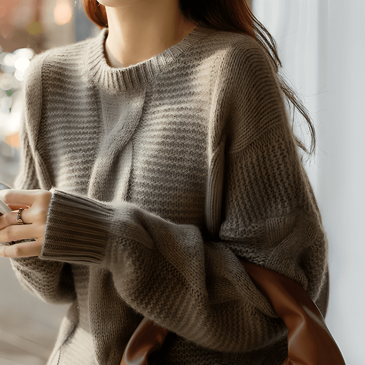 Renée - Pullover mit Rundhalsausschnitt für Frauen