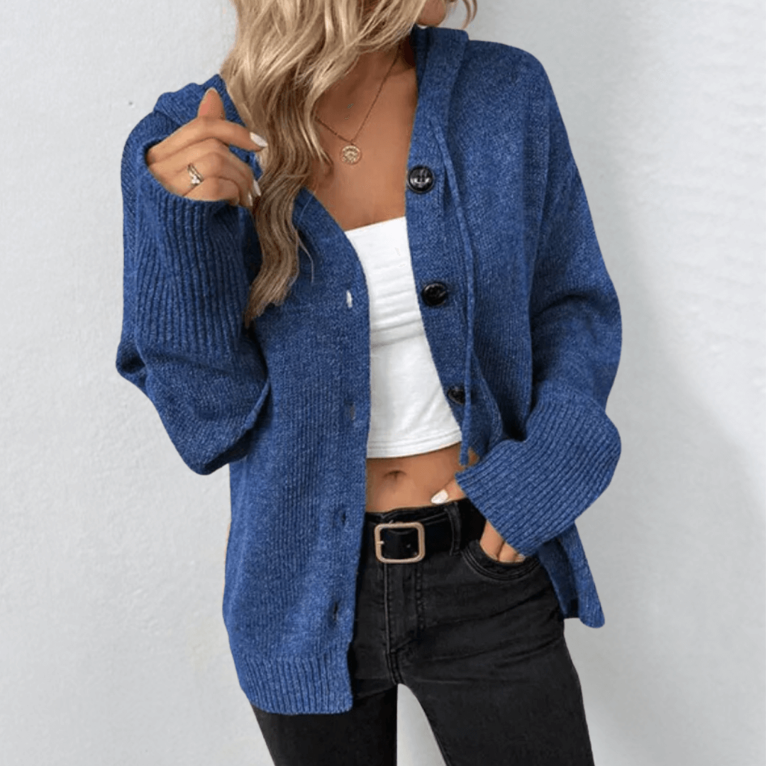 Damen Warme Strickjacke