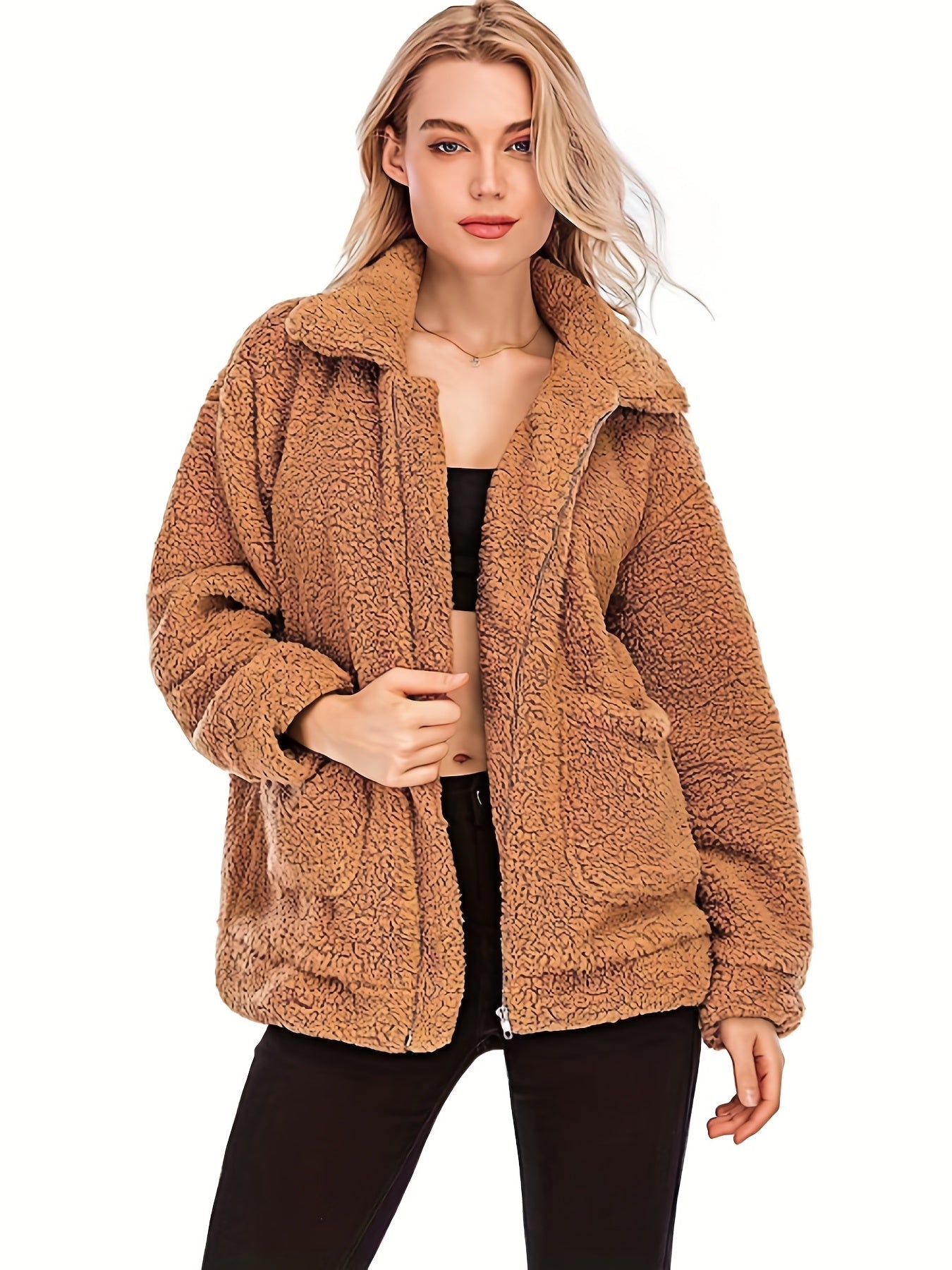 Trista - Teddyjacke für Damen