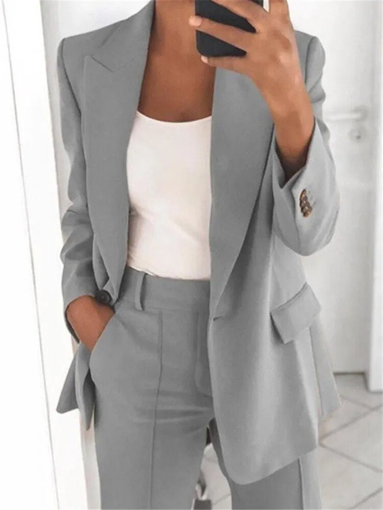 2-teiliges Blazer-Kostüm für Damen