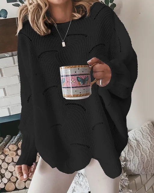 Elodie - Sweatshirt mit ausgehöhlten Ecken