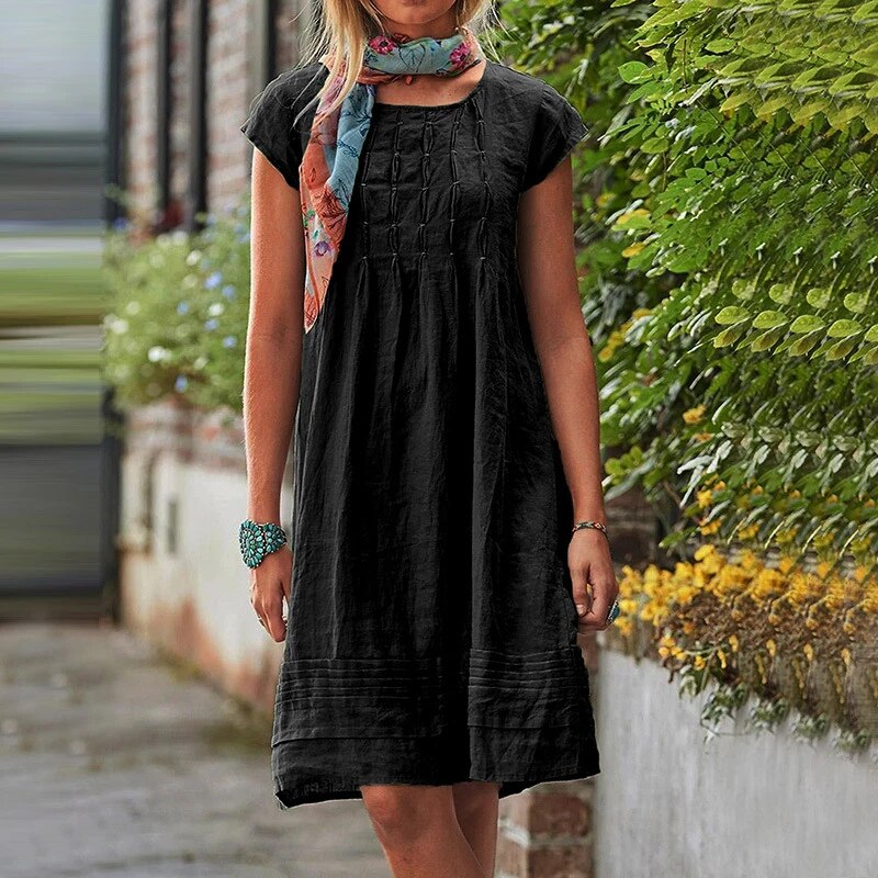 Variant image for Damen Sommerkleid Elegantes Design Leicht und Atmungsaktiv - Mia-41