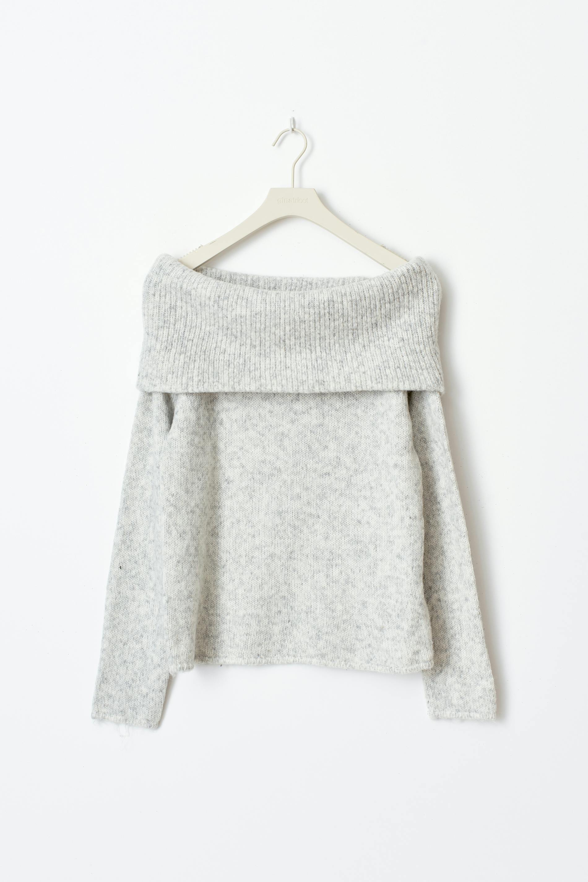 Cosette - Schulterfreier Komfort Pullover