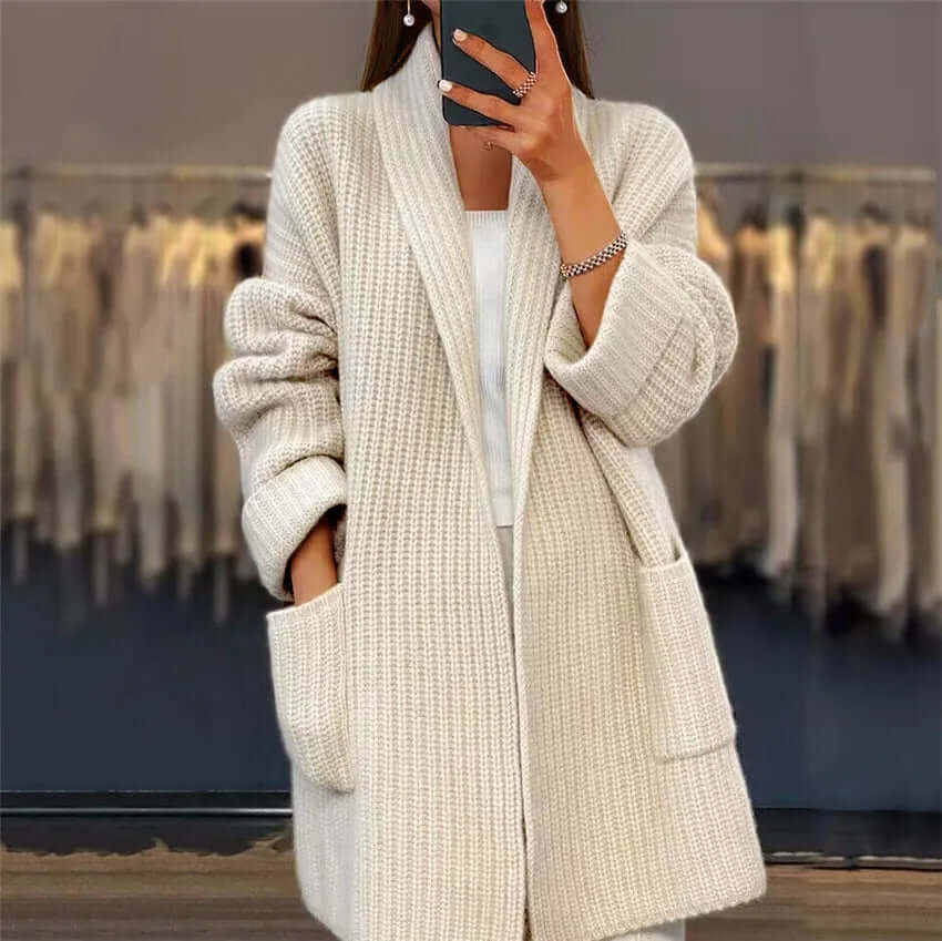 Gabriella - Warme und kuschelig weiche Strickjacke