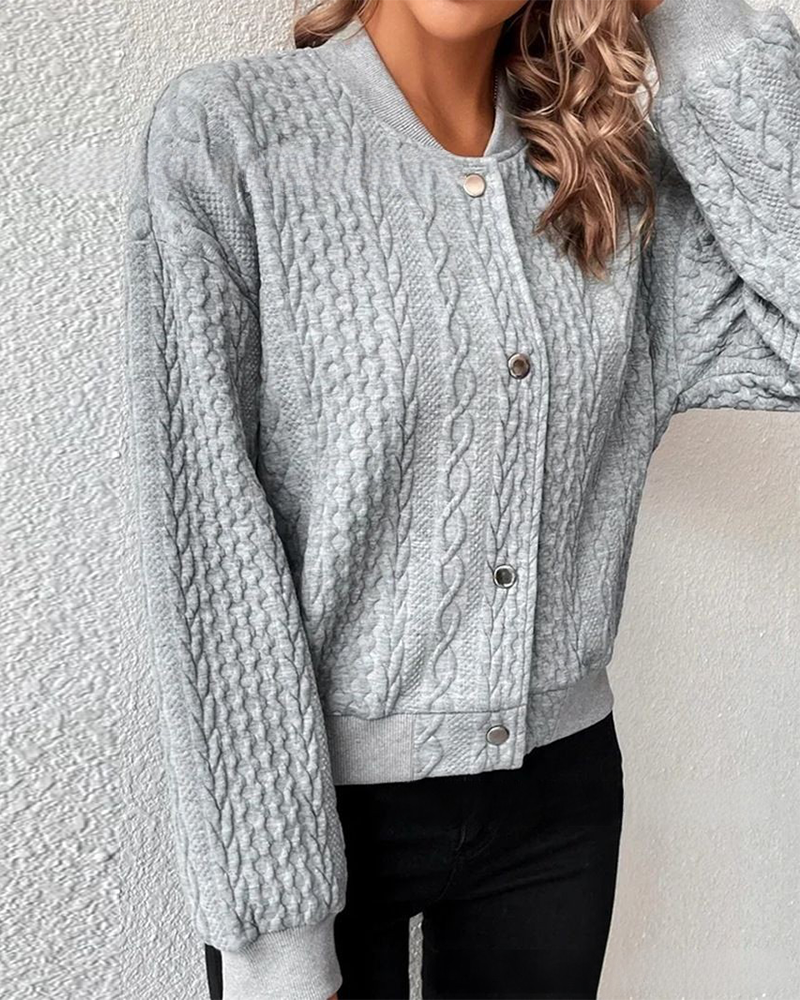 Madeleine - Bequeme kurze Strickjacke