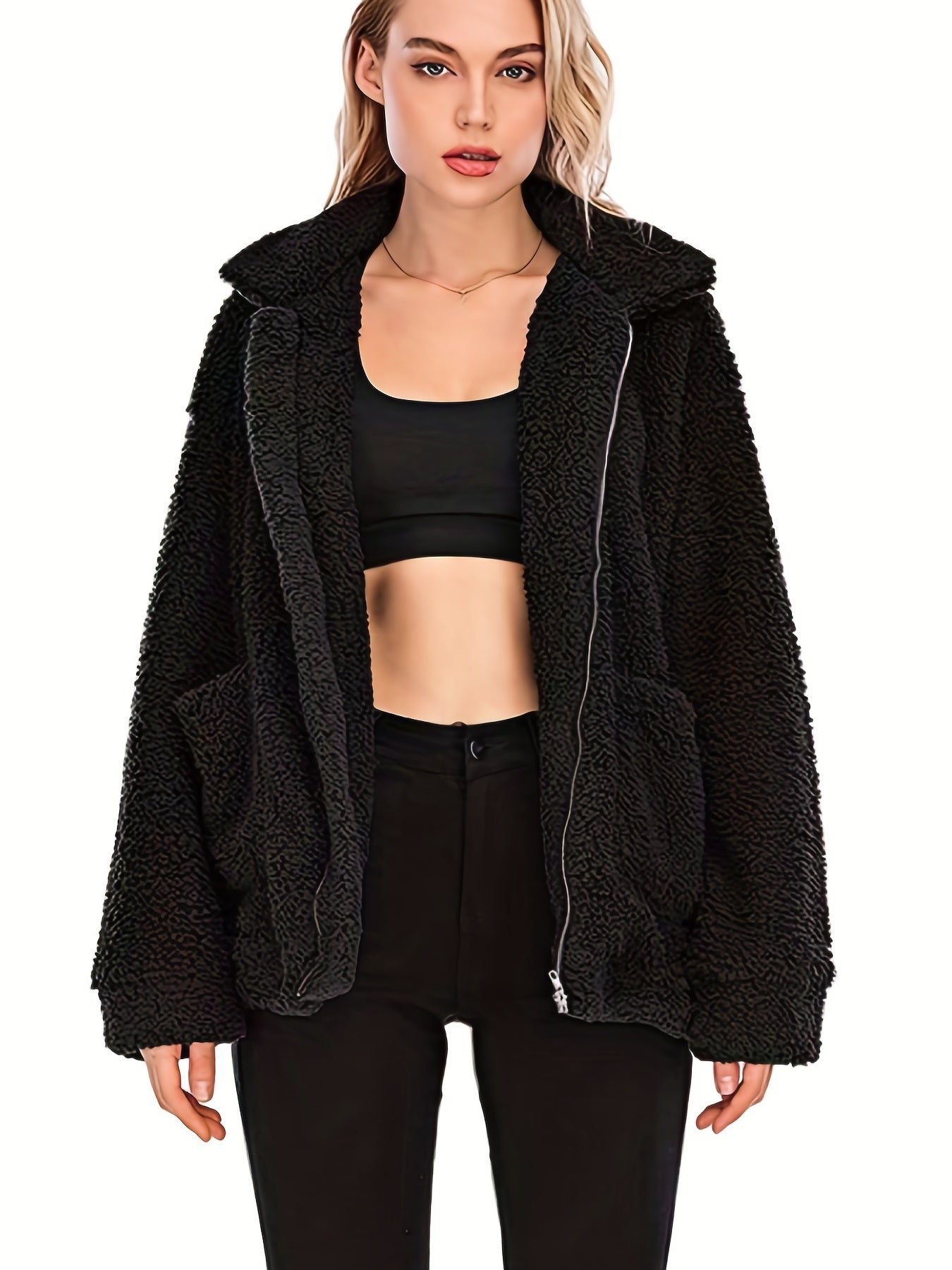 Trista - Teddyjacke für Damen