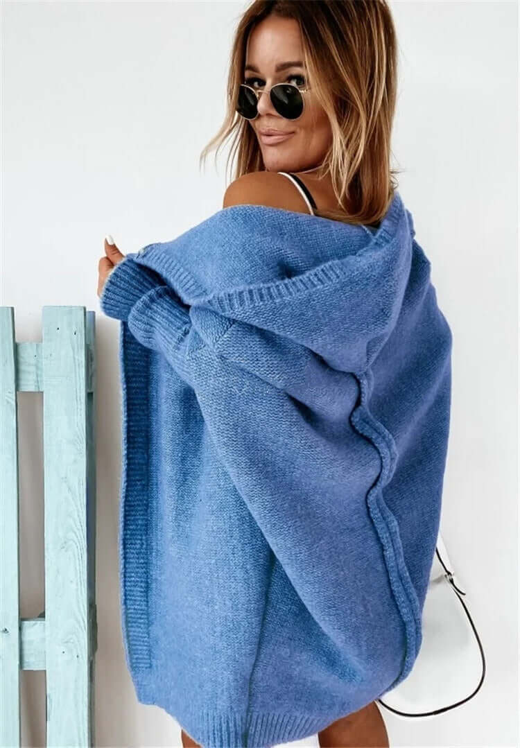 Tereza | Trendiger Strickcardigan mit langen Ärmeln