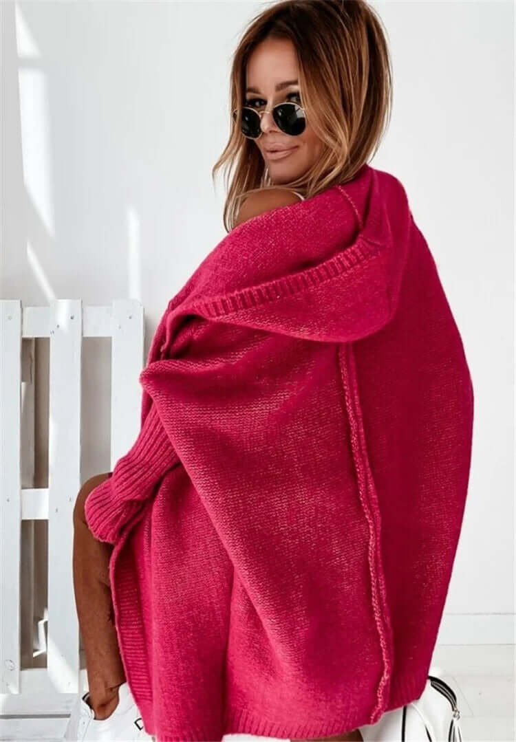Tereza | Trendiger Strickcardigan mit langen Ärmeln