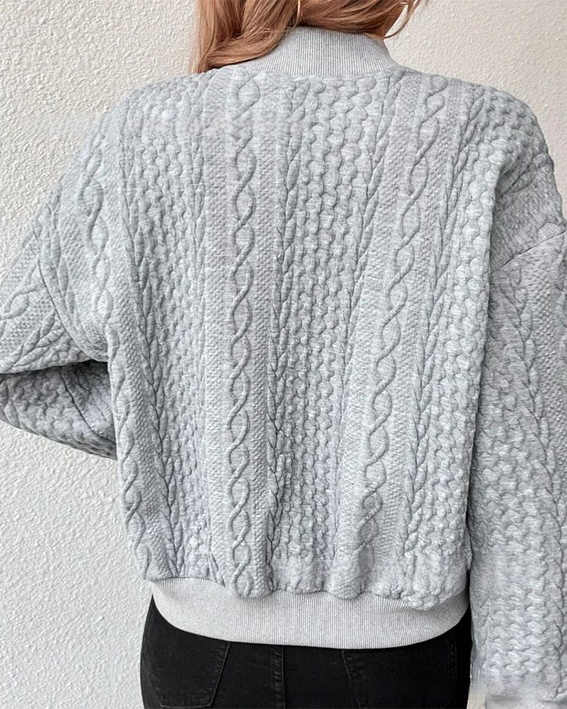 Damen Strickjacke mit Knopfleiste