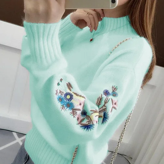 Demi - Eleganter Pullover mit voluminösen Ärmeln