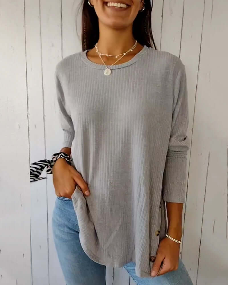 Myla - Stylisches langärmeliges Damen Top