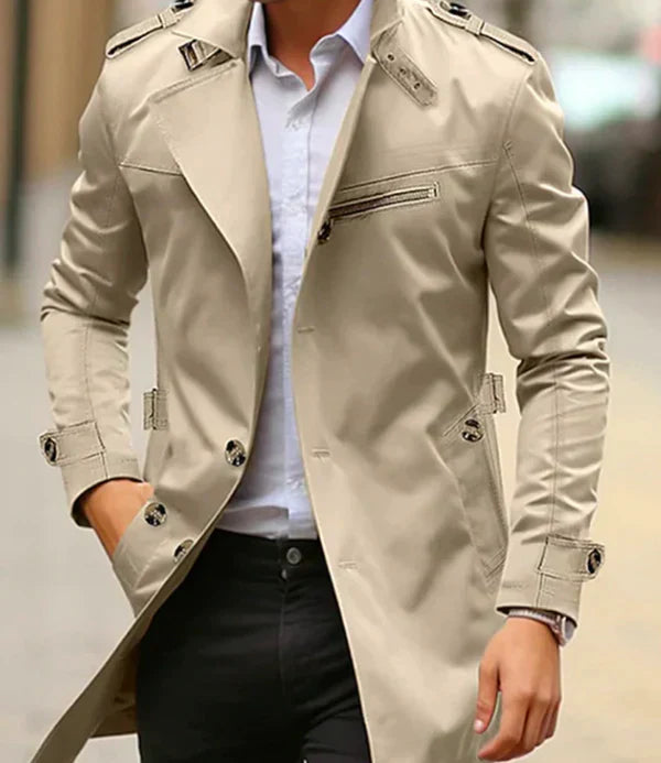 Niko - Hochmoderner Trenchcoat für Männer