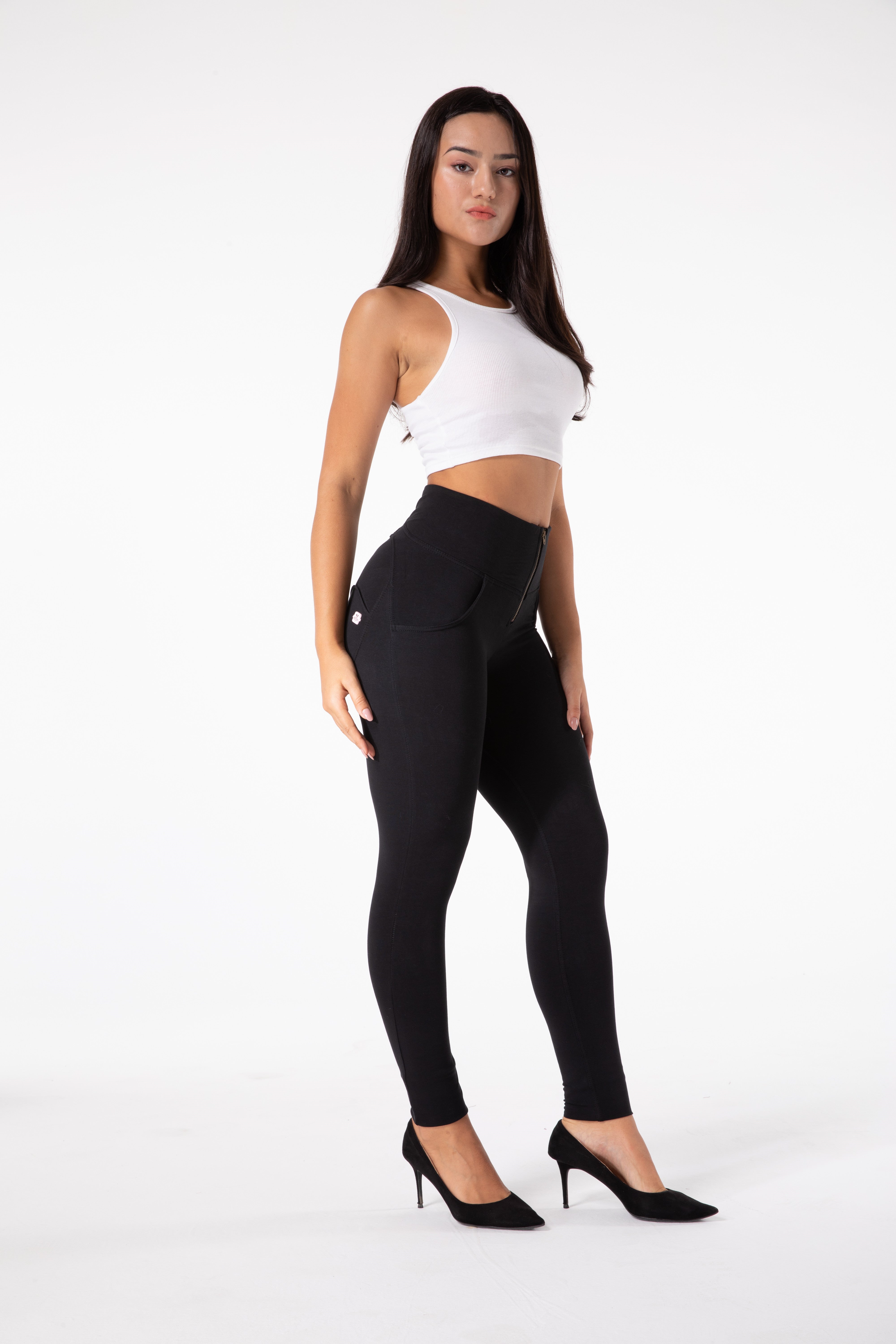 Enge Leggings mit hoher Taille für Damen