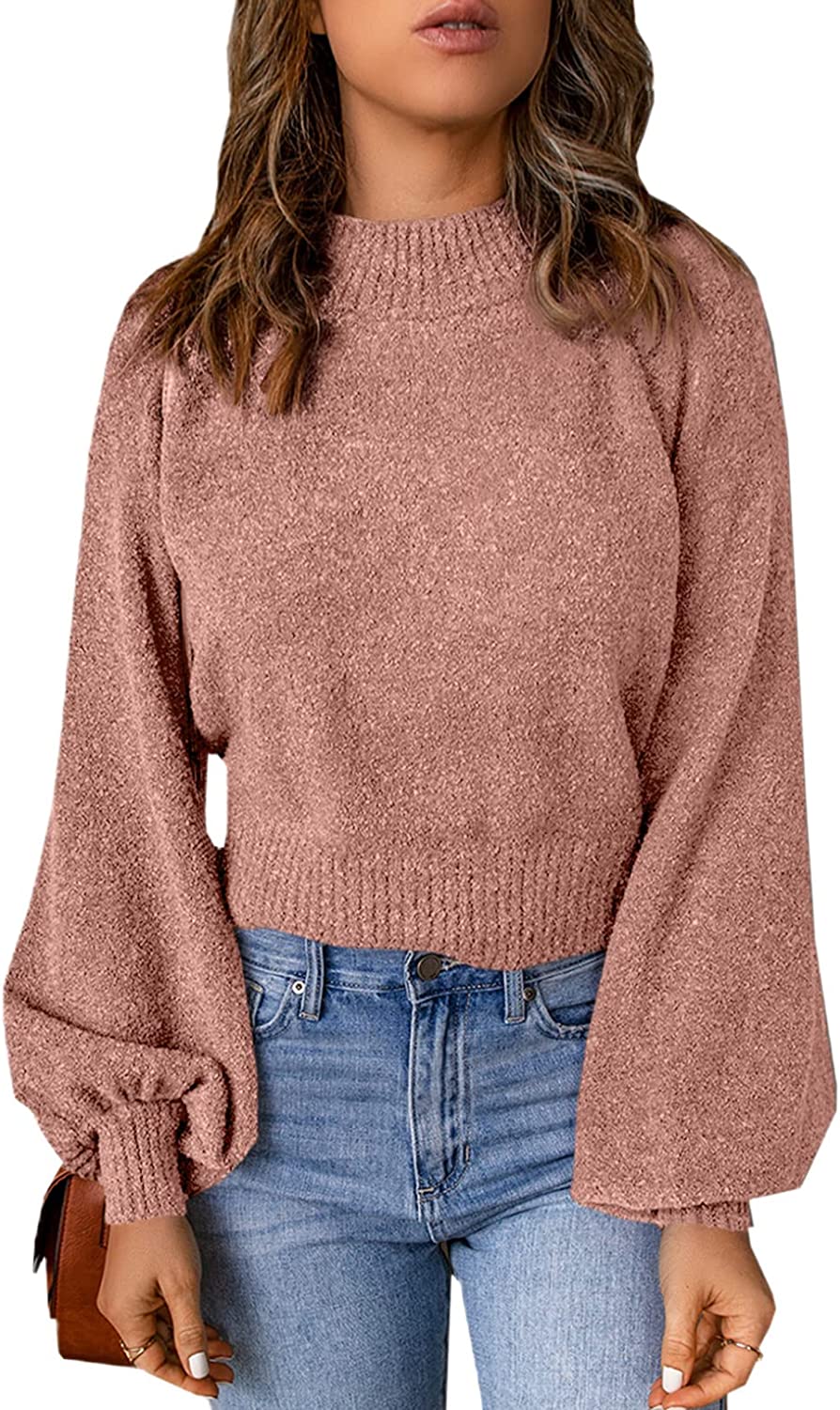 Valentina - Bequemer Pullover mit Puffärmeln